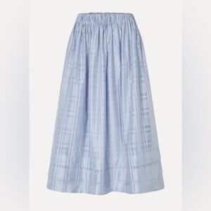 STINE GOYA Light Blue A-Line Skirt